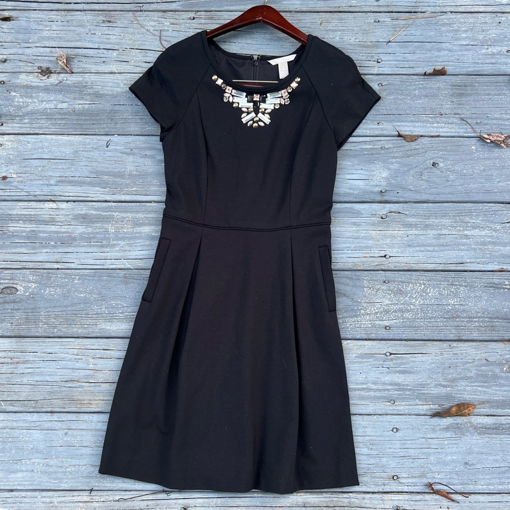 Little Black Dress with Pockets Elegant Banana Republic